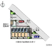 ★手数料０円★厚木市妻田北１丁目　月極駐車場（LP）